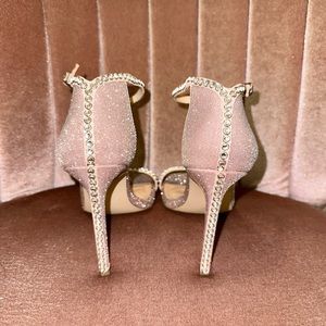 Steve Madden Pink Sparkly Heels - Size 5.5 - NEW! NEVER WORN!